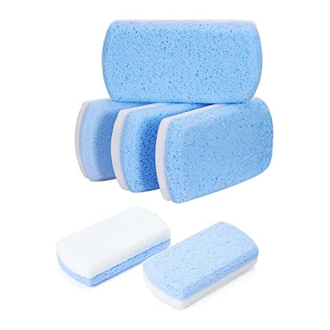 Pack of 6 Foot Pumice Stones, Natural Pumice Stones, Pedicure Stones, Double-Sided Pumice Stone, Lava Pedicure Tools, for Foot Exfoliating Massage for Smooth Skin Cover