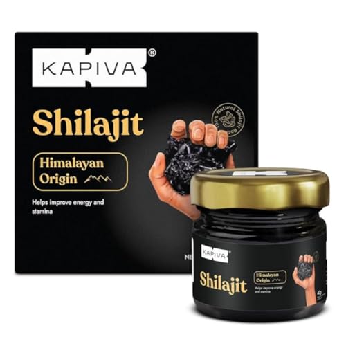 Kapiva Original Himalayan Shilajit/Shilajeet Resin 40g |Super Sav...