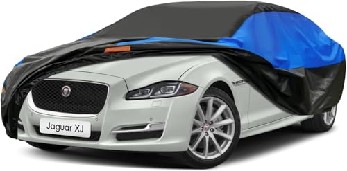 Gunhyi Autoabdeckung Wasserdicht und Atmungsaktiv, Vollgarage Autoplane für