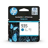 HP 935 C2P20AE, Cian, Cartucho Original de Tinta, Compatible con impresoras de inyección de tinta HP OfficeJet 6820; HP OfficeJet Pro 6230, 6830