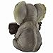 DWK African Elephant Statue Outdoor Front Porch Welcome Sign | Elephant Figurines Statues Entry Welcome Sign | Lawn Ornaments Statues and Outdoor Figurines - 14.5