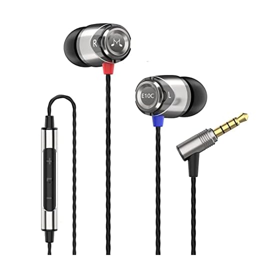 Soundmagic E10C in-Ear Wired Headphones with Mic (Gunmetal)