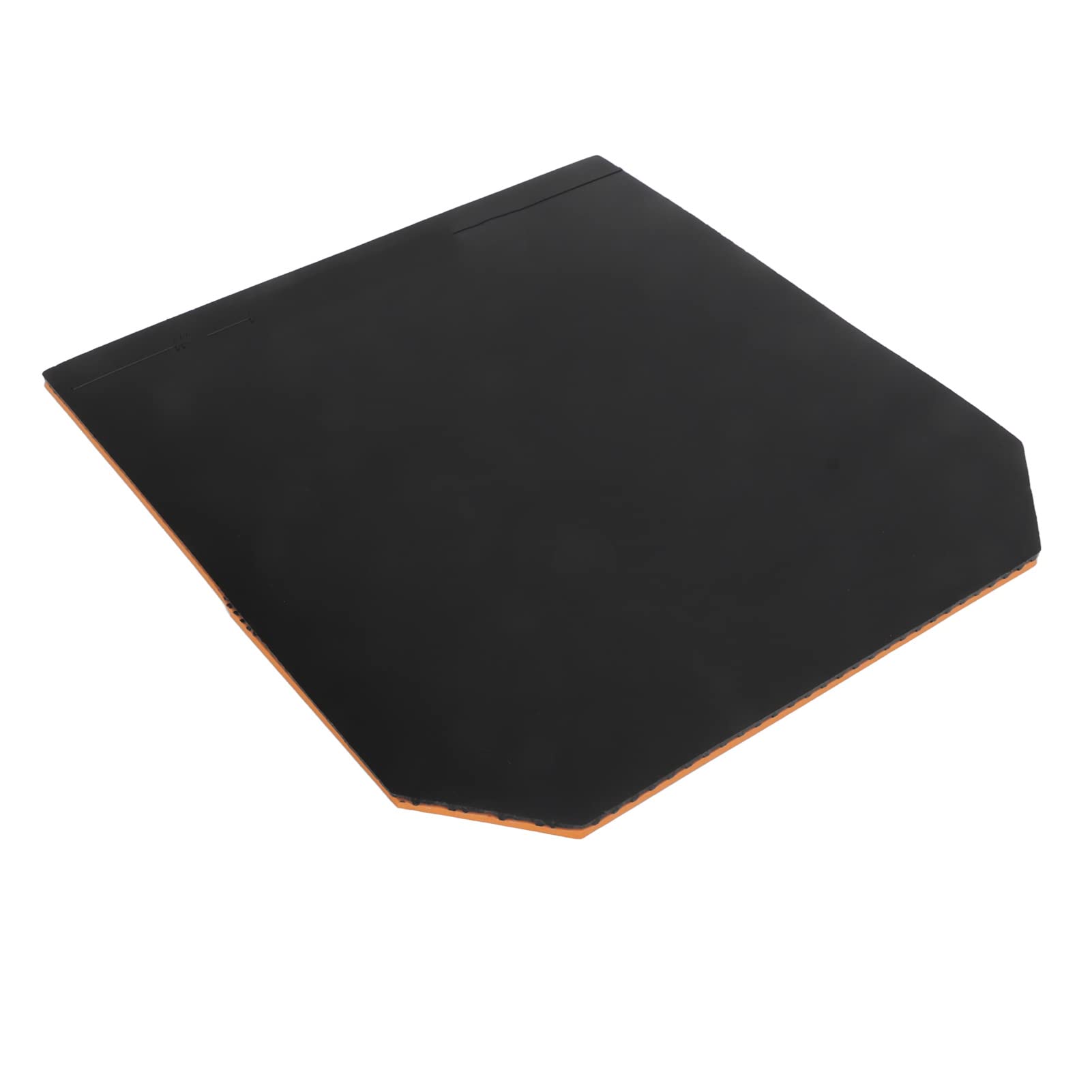 Airshi Ping Pong Paddle Rubber, Fine Workmanship Stable Control Soft Racket Rubber Replacement 2.1mm Thickness for Competition Training (Black)