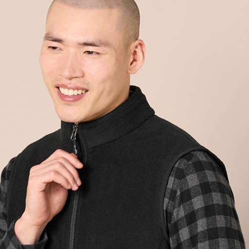 Amazon Essentials Men's Full-Zip Polar Fleece Vest (Available in Big & Tall)4
