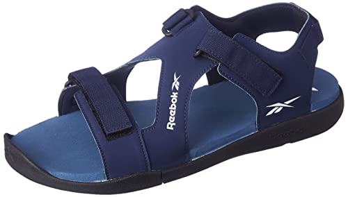 Reebok Men Textile/Synthetic Ezra sandal Swim Sandal VECTOR NAVY/BLUE SLATE/WHITE UK-8 (B09N6GTVP7) Amazon Price History, Amazon Price Tracker