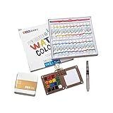 12 / 24Color Watercolor Paint Set, Tobios Kit With Colours, Tobios Set, 2026 New Travel Portable Wooden Paint Palette For Painters, Artists, Students