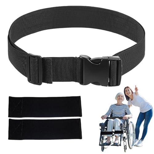 Wheelchair Safety Strap Seat Belt,Anti-Slip And Anti-Fall Safety Strap Fixation Belt Wheelchair Seat Belt With 2 Leg Straps,Pregnancy Seatbelt,For The Elderly,Pregnant,Paralyzed Seat Belt