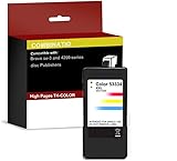DMAOCO Compatible for Primera 53334 XXLink cartridges High Yield Tri-Color Ink Cartridge for Bravo SE-3, 4200