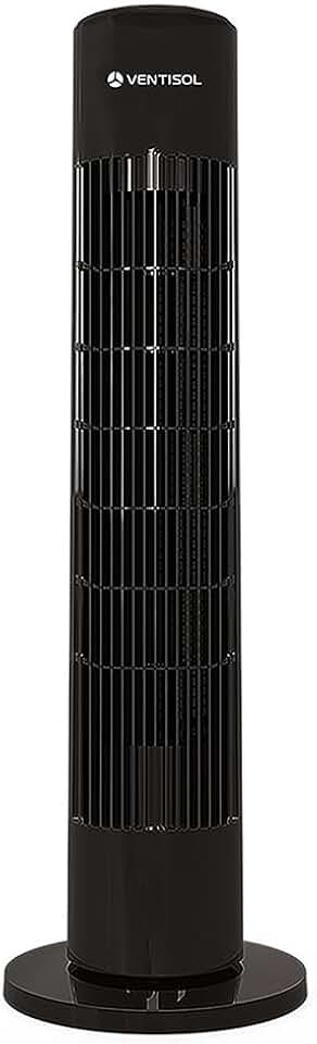 Ventilador Torre Fênix 75W Preto Com Controle Remoto 220V