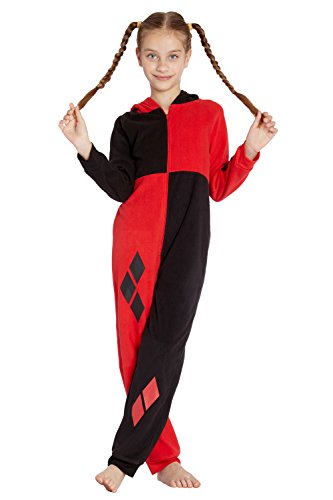Disfraz completo Harley Quinn DC Comics para niñas miniatura 2