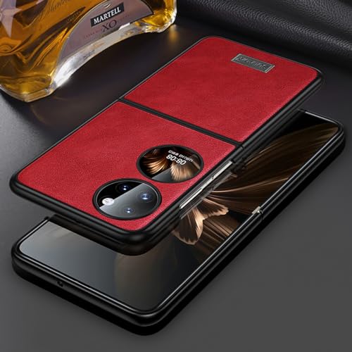 Coque Huawei Pocket 2 antichoc - Étui protection intégrale et clapet en cuir fin
