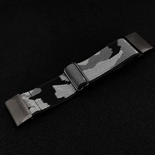 Correa elástica de tela para reloj Garmin 26mm miniatura 2