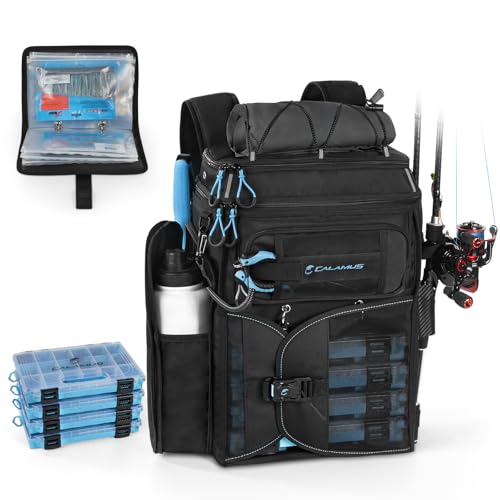 Calamus GearMaster Tackle Backpack Bait Binder, Large