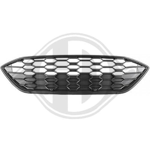 DIEDERICHS 1530042 KÜHLERGRILL KÜHLERGITTER Grill Gitter schwarz