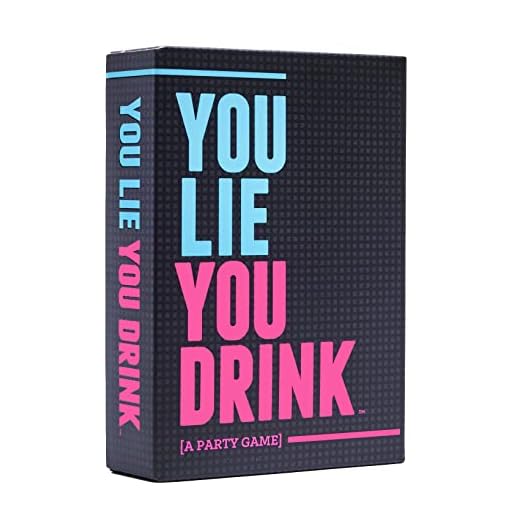 You Lie You Drink - The Drinking Game for People Who Can't Lie [A Party Game]