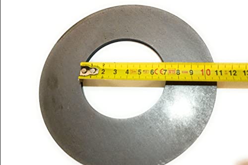 Extra Large Washer 150x72x4mm for Heavy Machinery, Metallic colour, Exterior 150mm, interior 72mm, grueso 4mm - Image 3