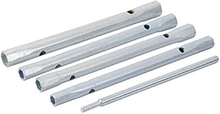 Silverline 395020 Monobloc-Steckschlüssel, 5-tlg. 8/9, 9/11, 10/11 u. 12/13 mm