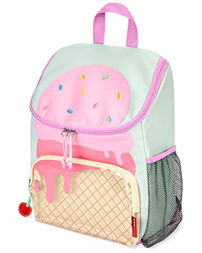 Skip Hop Sparks - Mochila infantil para jardín de infantes de 3 a 4 años, diseño de helado