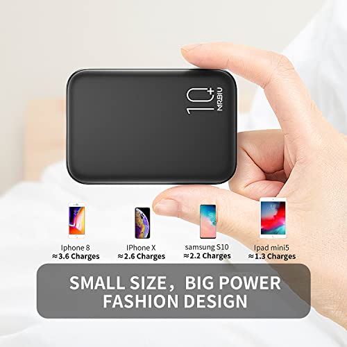 Mrbiu MR-10 5V 2A Heated Vest Battery Pack,Micro Power Bank 10000Mah For Heated Jacket,Dual Usb Lcd Display Portable Charger,External Battery thumb #3