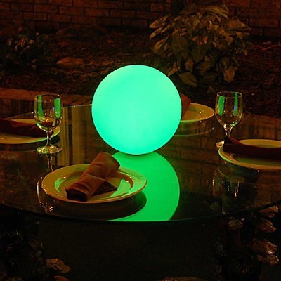Led Ball Light, 4.7-Inch Rechargeable Mood Lights Multicolor Changing Ip65 Waterproof Indoor/Outdoor Light For Home/Party/Pool/Wedding/Lawn Decoration #TOP5