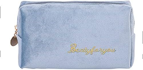 Amazon 化粧ポーチセット コスメバック メイクボックス メイクバッグ 化粧ポーチ 化粧バック 持ち運び 化粧品 収納 収納ポーチ 軽量 おしゃれ 化粧道具 小物入れ レディースプレゼント 旅行 Fbブルー シューズ バッグ