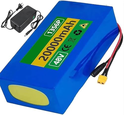 Batterie 48V 20Ah vélo électrique haute puissance avec connecteur XT90 étanche
