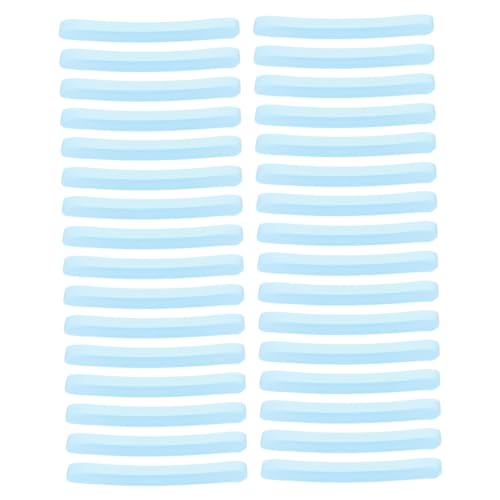 PACKOVE 60 Piezas Limpiar y Lavarte La Cara Fregar Esponjas Para Limpiar Limpieza Protección De La Piel Redondo Ultra Almohadillas Esponja Maquillaje Azul Pva