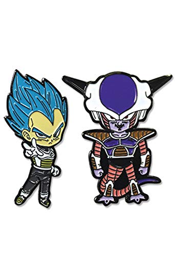 Dragon Ball Super - Ssgss Vegeta & Frieza Pins