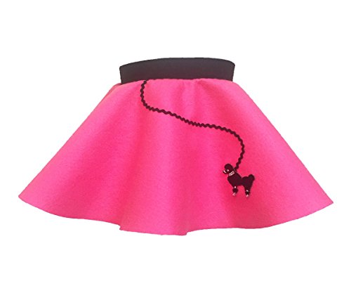 Hip Hop 50S Shop Baby And Toddler Poodle Skirt (Hot Pink, Baby) #TOP3