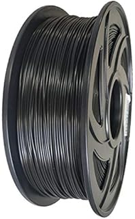 FAN-MING-N-3D, 3D Printer PLA Filament 1.75mm Filament 3D Pen DIY Plastic Wood Printing Filament Materials for RepRap 1KG (Color : Black)