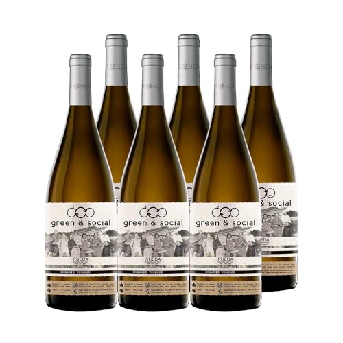 CUATRO RAYAS Green and Social - Verdejo Ecológico DO Rueda (6 Botellas x 750ml)