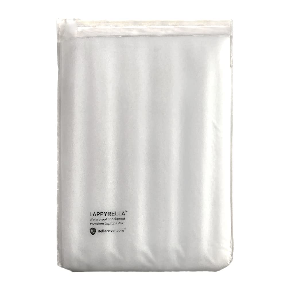 LappyRella Premium Cushion Lined Shockproof Waterproof Cover For 15.6 Inch Laptop|Dustproof|Scratchproof Translucent Pvc Zip Lock Bag,Transparent (B08DCYF1T6) Amazon Price History, Amazon Price Tracker