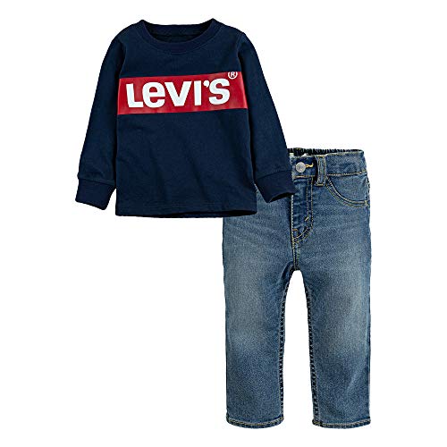 camiseta levis bebê