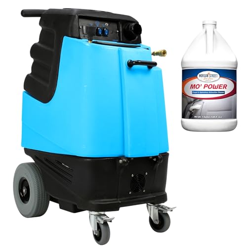 Mytee 1000DX-200 Speedster Deluxe Carpet Extractor with 220 PSI Dual Vacuum System + BULK Carpet Extractor Cleaner (Makes 128 Gallons) â€“ Professional Carpet & Tile Cleaning Bundle