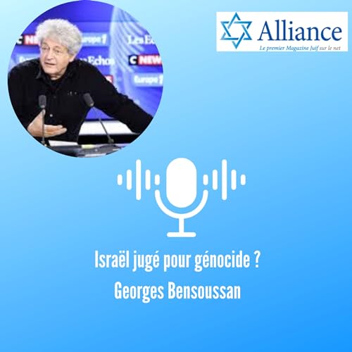Couverture de Georges Bensoussan au micro de Claudine Douillet