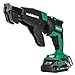 Metabo HPT 18V MultiVolt Cordless Drywall Screw Gun Kit, High-Speed Power Screwdriver with Collated Screw Magazine, 2.0Ah Lithium-Ion Battery and Charger, Lightweight Ergonomic Design, W18DAQB
