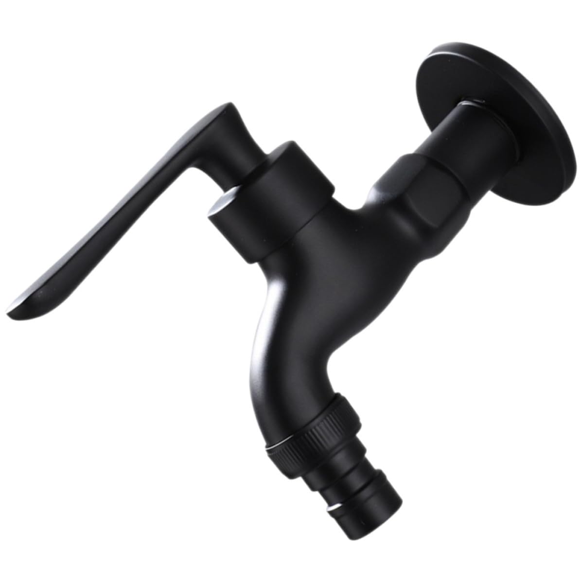 Robinet en cuivre noir de qualité supérieure fixation murale 1/2 pouce pour lavage extérieur