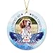 Best Friends are Never Forgotten Ornament with Any Picture, Custom Photo & Name Pet Dog Memorial Ornaments, Personalized Pet Photo Memorial Christmas Ornament, Dog Loss Remembrance Xmas Keepsake