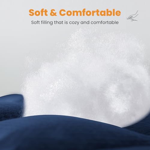 MATBEBY California King Mattress Pad - Cooling Breathable Mattress Topper, Quilted Fitted Mattress Protector, Pillow Top Mattress Cover with 8-21" Deep Pocket, Machine Washable, Navy Blue, Cal King