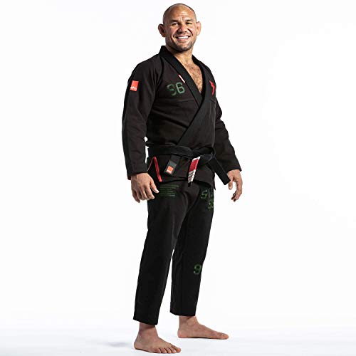 Kimono Jiu Jitsu Storm Stealth T3 Sub96 Preto-A2