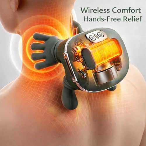 Oblivion Store Oblivion Rechargeable Neck & Shoulder Massager with - Image 8