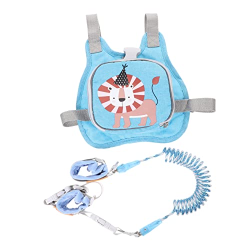 Toyvian Toddler Anti-Lost Harness Leash Backpack Leash for Kids for Toddlers Cartoon Design Comfortable Sturdy