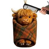 Inspire l'exploration imaginative : en mettant l'accent sur la curiosité, l'animal en peluche vache combine des sons amusants de papier froissé et un design sur le thème de la nature, améliorant le jeu interactif et soutenant la croissance du développement pendant la petite enfance.