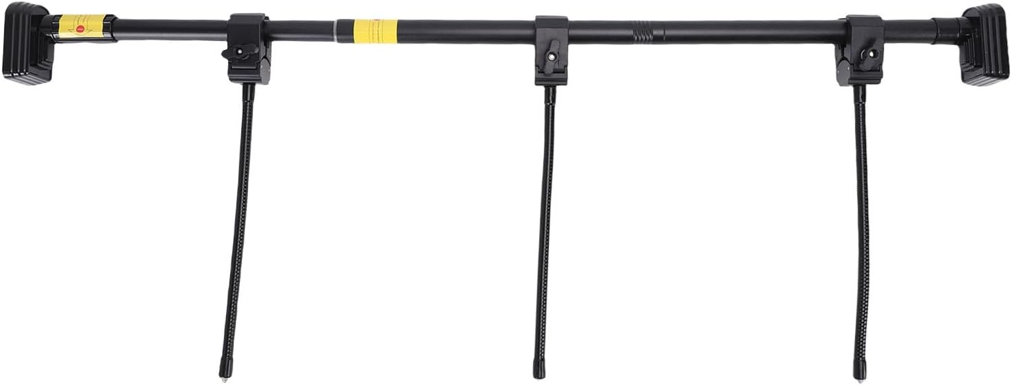 AUNMAS Front Door Garland Hanger, Adjustable 31.5 to 40 Inches 20lb Load Capacity High Strength Steel, with Anti Slip Padding, for Holiday Decoration Wreath String Light