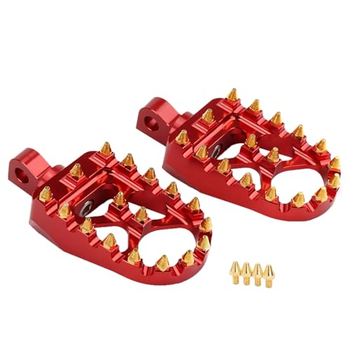 Repose-pieds pliables moto pédales larges pour Harley Dyna Fat Boy Sportster