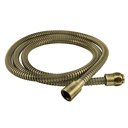 Kingston H72SS3 72-Inch Stainless Steel Shower Hose, Antique Brass