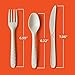 Hefty ECOSAVE Compostable Assorted Cutlery Set, Utensils for BBQs, Tailgates, Camping, Parties, and More, Includes 8 Forks, 8 Spoons, and 8 Knives, Compostable, Sustainable Design, 24 Count 3