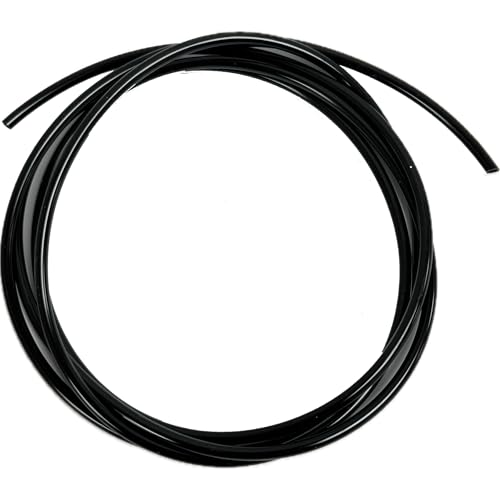 Lobo Lures Black Ultra Flexible 2.4mm 6' Roll Rigging Chafe Guard Gear up to 400lb Test | Chafe Gear |