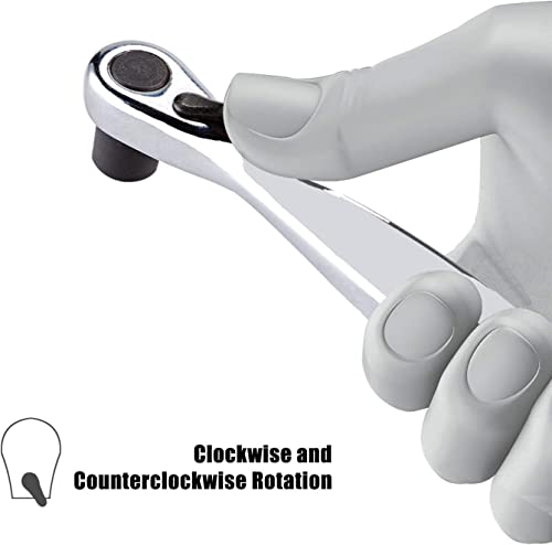 Sharden Multibit Screwdriver 13-In-1 And 1/4 Mini Ratchet Set 32-In-1 Bundle #TOP2