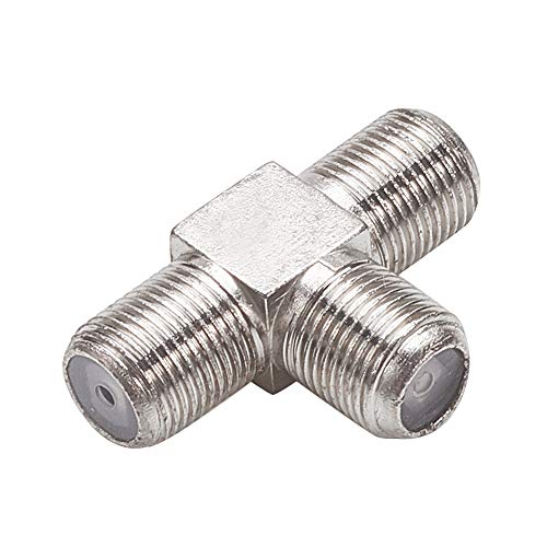 1 pz F Tipo femmina a T Jack RF adattatore connettore coassiale